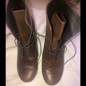 Italian leather ankle boots